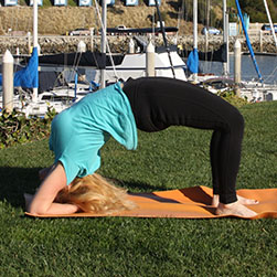 Yoga pose, Head Standing Bridge Pose