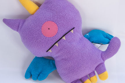 Stuffed Uglycorn doll